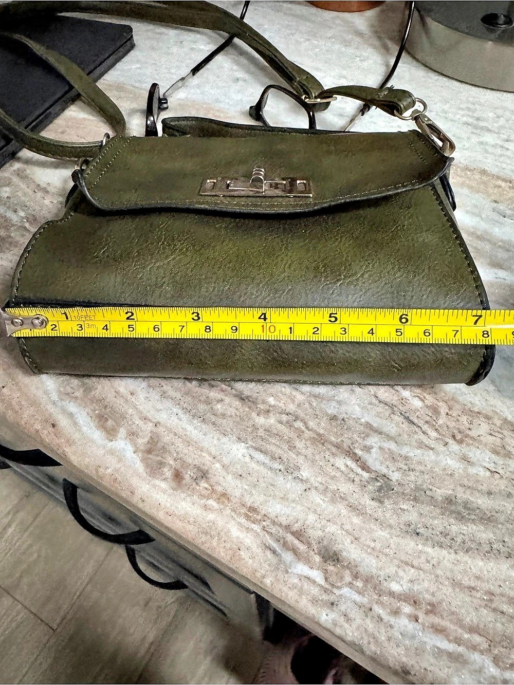 Olive Green Crossbody Bag